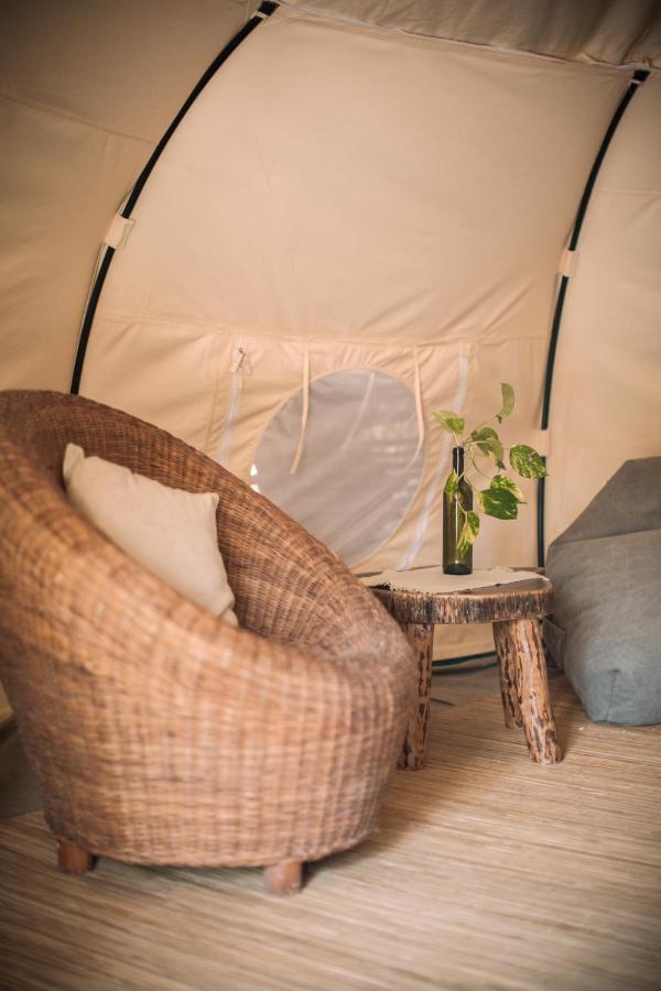 Uman Glamping & Cenote Tulum Hotell Exteriör bild