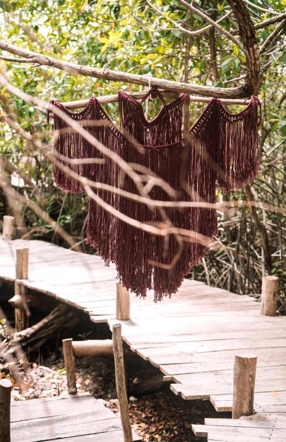 Uman Glamping & Cenote Tulum Hotell Exteriör bild