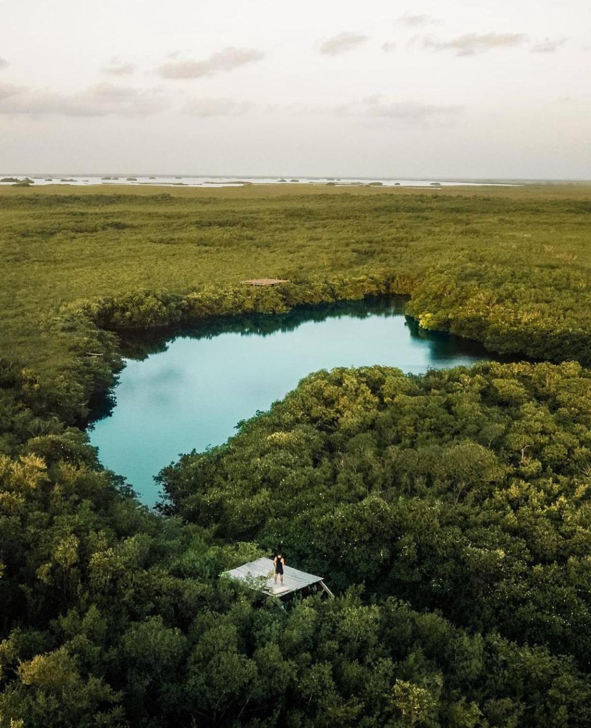 Uman Glamping & Cenote Tulum Hotell Exteriör bild